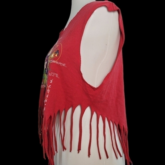 Vintage Pokémon Nintendo 2000 destroyed fringe T- shirt - Picture 4 of 7